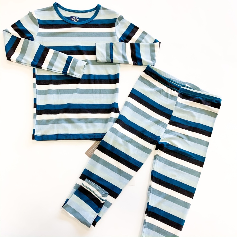 Kickee Pants long sleeve pjs